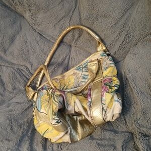 Floral Gold Women's Bag